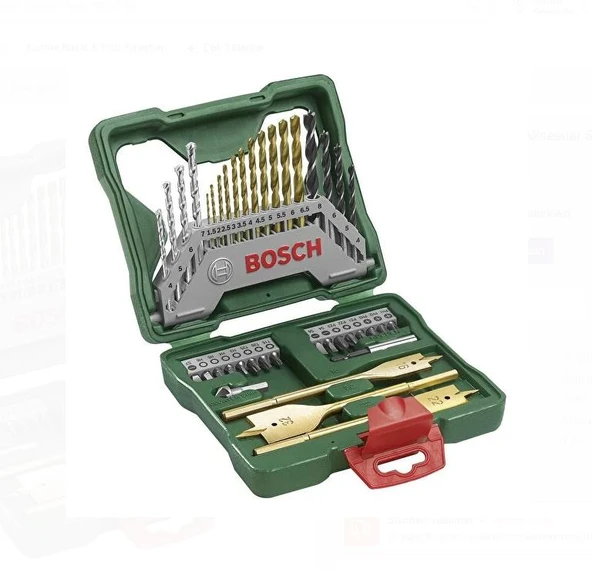 Bosch X-Line 40 Parça Titanyum Aksesuar Seti