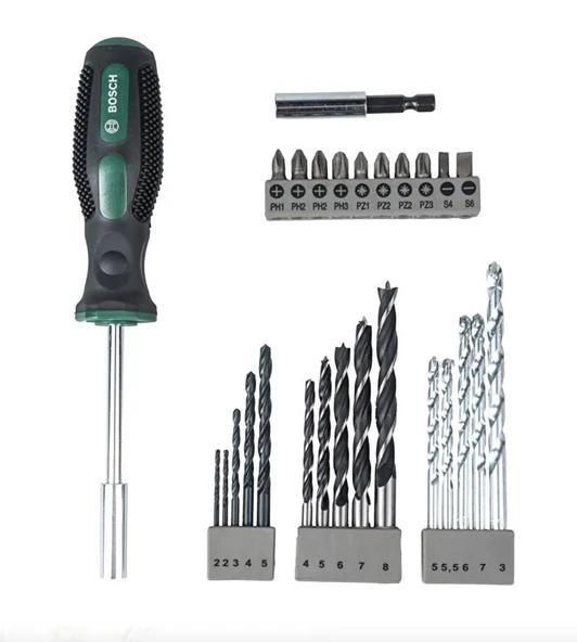 BOSCH PROMO DELME VE VIDALAMA SET 27 PC