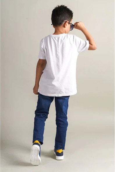 1007 Montana Çocuk Ayakkabı Lacivert-Mavi-Sarı - 3