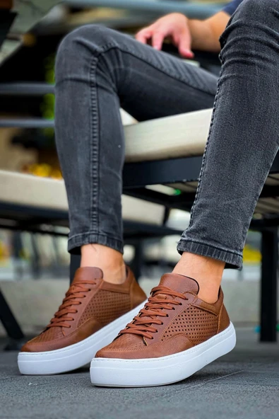 TB015 CBT First Edition Erkek Ayakkabı TABA - Resim 5