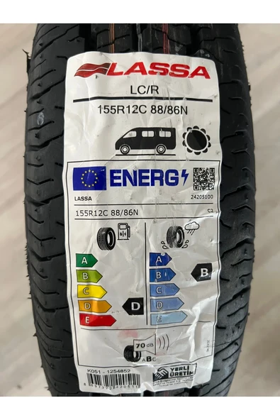 LASSA / 155R12C (LC/R) 2024 YAZ LASTİĞİ