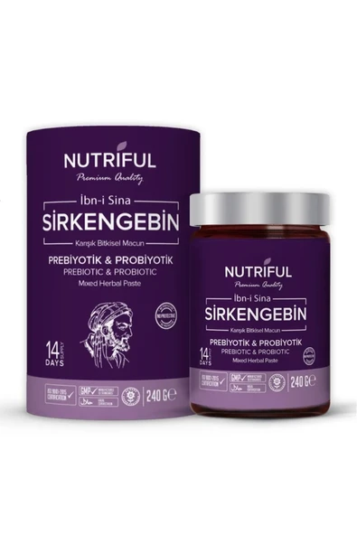 Nutriful Ibn-i Sina Sirkengebin Prebiyotik Macunu - 4