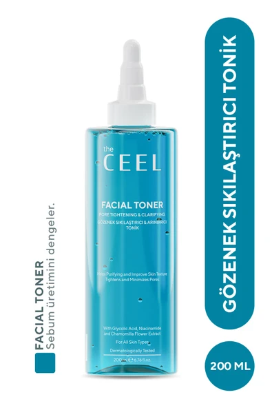 The Ceel Gözenek Sıkılaştırıcı Leke Karşıtı Glikolik Asit Içerikli Mayıs Papatyası Özlü Tonik 200 ml