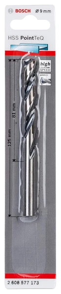 Bosch - Hss-Pointeq Metal Matkap Ucu 9.0 Mm ürün görseli