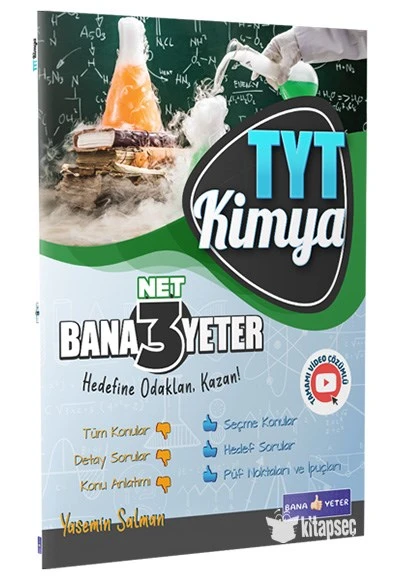 TYT Kimya Bana 3 Net Yeter Bana Yeter Yayınları