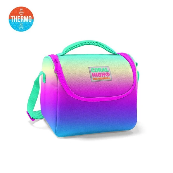 Coral High Thermo Beslenme Çantası Gradient Desenli 11710