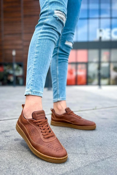 TB157 CKT Retro Erkek Ayakkabı TABA