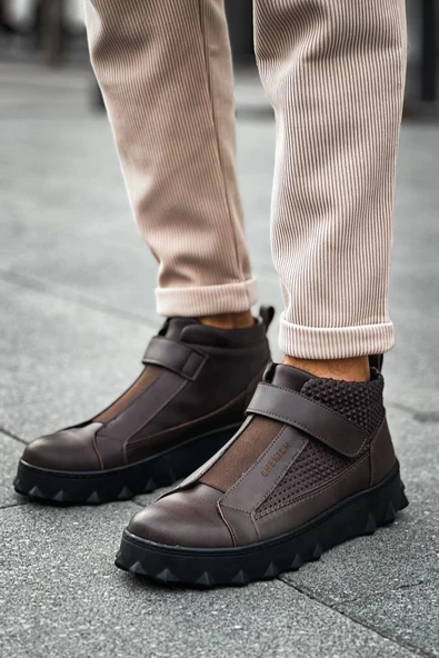 TB103 CST Pyramid Long Erkek Bot KAHVE - 3