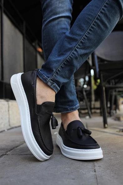 TB127 CBT Loafer-X Erkek Ayakkabı SIYAH - Resim 3