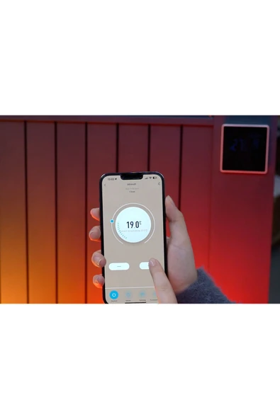MirKraft Radyatör Petek Isıtıcı 870×500-Dijital Uzaktan WiFi Kontrollü - 3