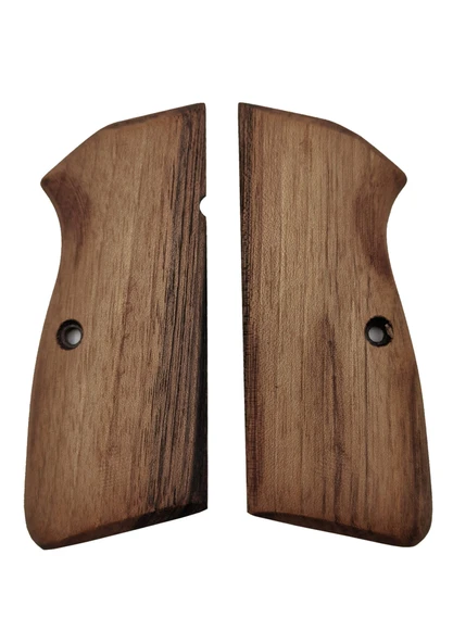 Browning HP Uyumlu Natural Doğal Ahşap Muadil Ağaç Kabze 075