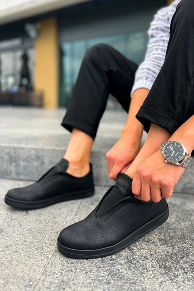 TB195 CST Rigidus Erkek Ayakkabı SIYAH - Resim 4