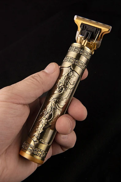 TrkTech Şarjlı Profesyonel Şarjlı Tıraş Makinesi Premium Kalite - 4