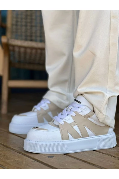TB2407 CBT Star-X Erkek Spor Ayakkabı BEYAZ / BEJ ürün görseli