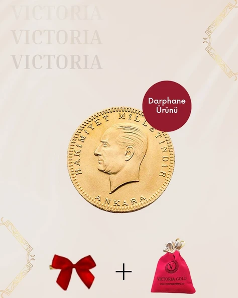 VICTORIA GOLD 1 Adet Tam Ata -Yeni Tarihli (22 Ayar)