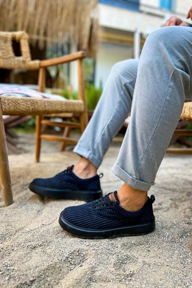 TB173 KST Velluto Erkek Ayakkabı SIYAH - Resim 3