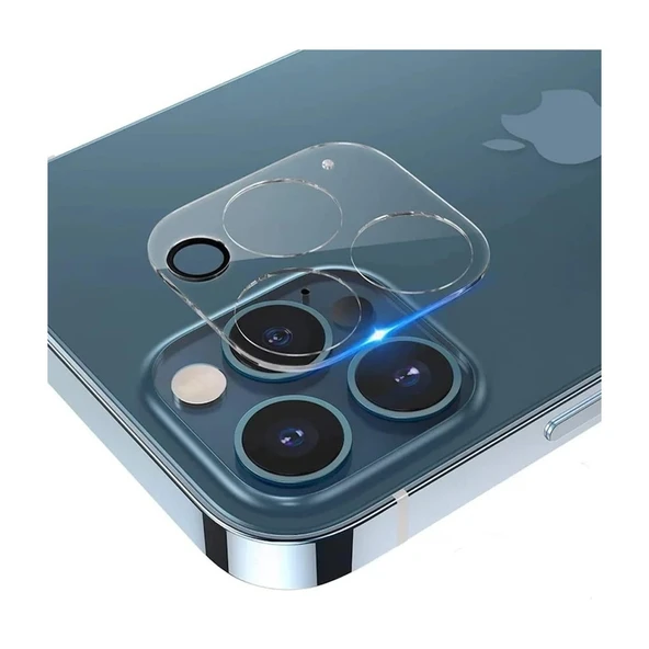 Adaman Iphone Için Uyumlu Kamera Mercek Lens Koruyucu ŞEFFAF