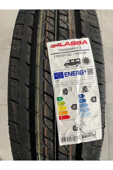 LASSA / 215/75R16C (TRASWAY 2) 2024 YAZ LASTİĞİ