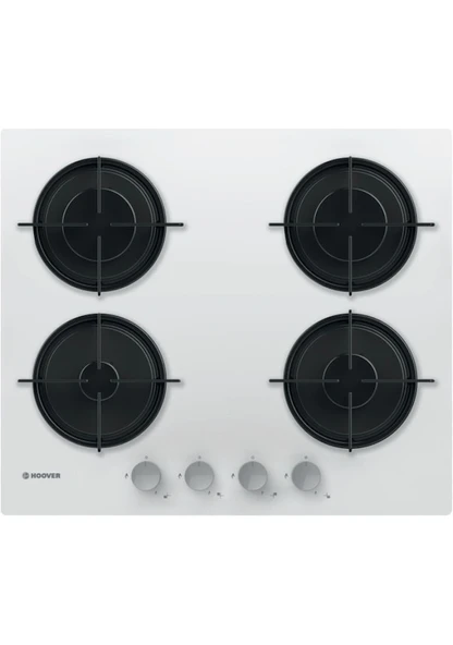 Hoover HVW6MW Beyaz Cam Ankastre Ocak