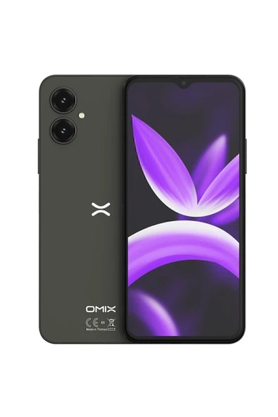 Omix X5 64 GB 4 GB Gri (2 Yıl Omix Türkiye Garantili)