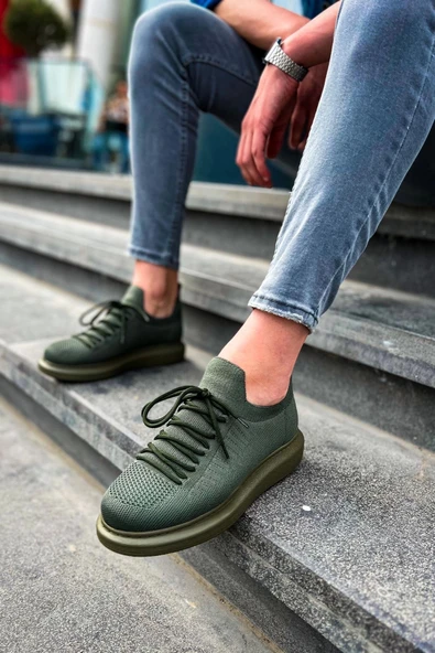 TB307 RT Tricot Erkek Ayakkabı HAKI