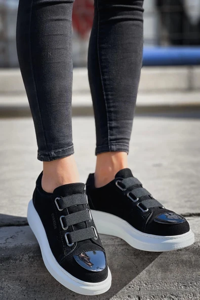 TB251 SBT Mirror Suede Erkek Ayakkabı SIYAH - 2