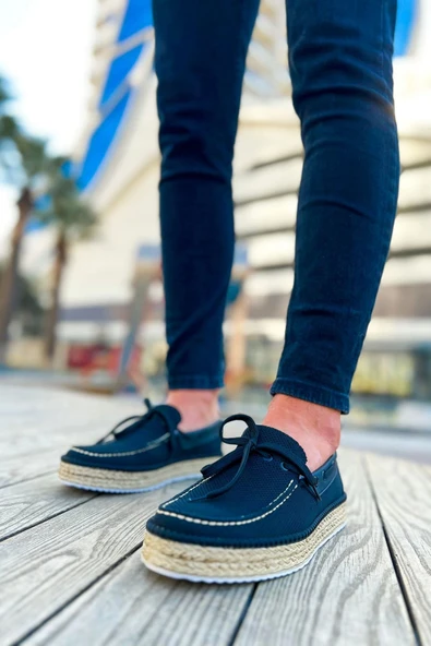 TB311 Espadril Erkek Ayakkabı SIYAH