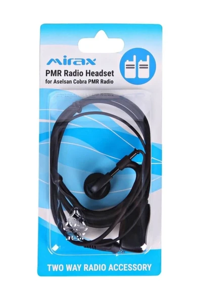 Mirax Pmr Telsiz Kulaklık Seti Mt100-pc01