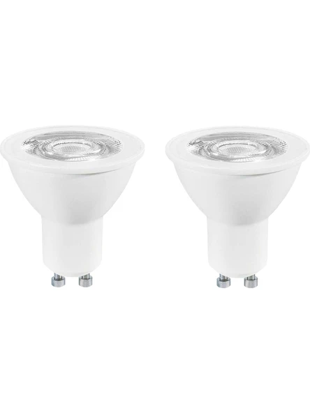 2 Adet 7 Watt, 4000 Kelvin, Çok Kaliteli Gu10 Duy Led Ampul, Yüksek Lümen 4000 Kelvin Gu10 Duy Ampul