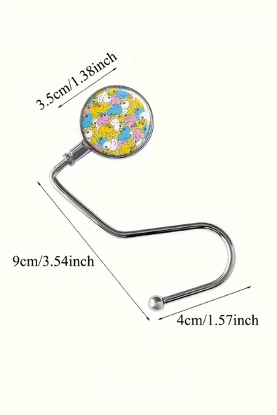 Masaya Takılabilen Çanta Askısı Çanta Tipi Pratik Metal Çanta Kanca - 5