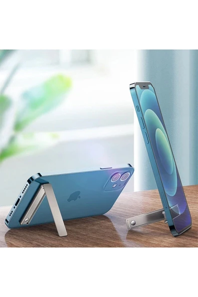 Tüm Telefonlara Uyumlu Kendiliğinden Yapışkanlı Cep Telefon Standı - 3