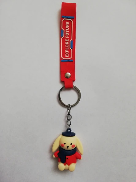 Şirin Tavşan | Şirin Figürlü Anahtarlık | Renkli Karakterler Anahtarlık ürün görseli 1