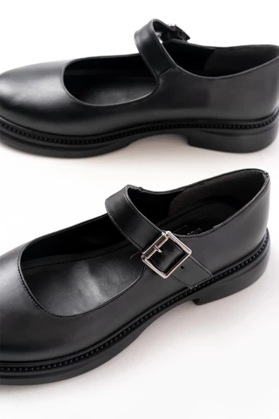 Siyah Günlük Bayan Ayakkabı - 5