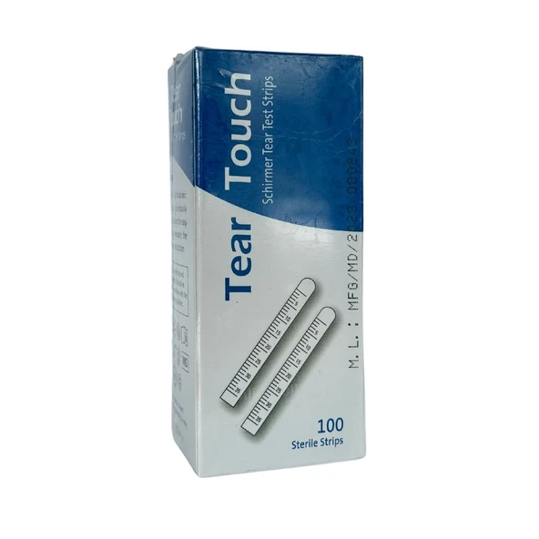 Tear Tocuch Schimer Test Strip Schimer Göz Yaşı Testi Şeritleri 100'lü