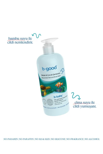 B-GOOD CARE BEBEK & ÇOCUK ŞAMPUAN 500 ML - 2