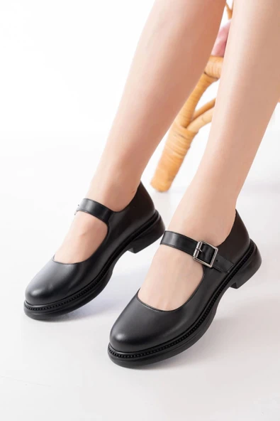 Siyah Günlük Bayan Ayakkabı