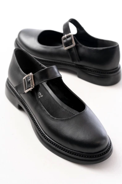 Siyah Günlük Bayan Ayakkabı - 3