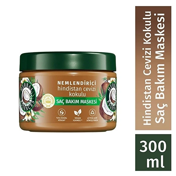 Herbal Essences Saç Maskesi Hindistan Cevizi Kokulu 300 Ml