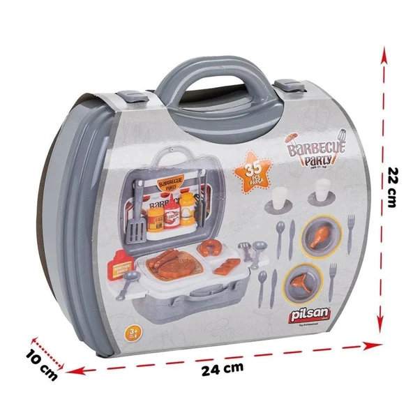03 368 Pilsan Çantalı Barbekü Seti - 3