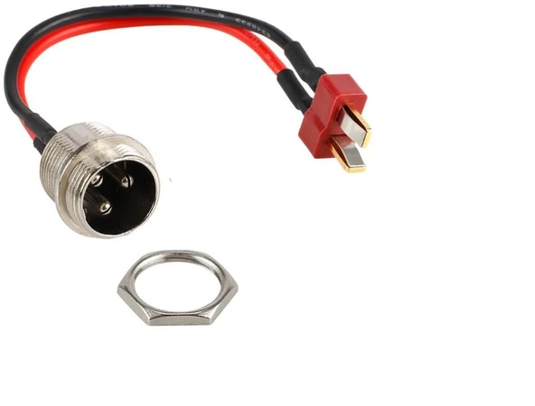 Scooter Şarj Konnektörü 3 Pin T Konnektörlü ürün görseli