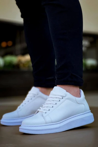 Tb-x500  Terzi Bey Bağcıklı Beyaz  Günlük Erkek Ayakkabı ürün görseli