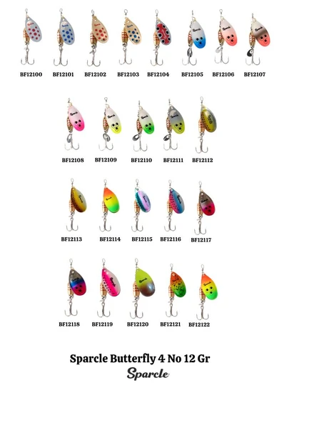 SPARCLE BUTTERFLY 4 NO 12 GR ürün görseli 1