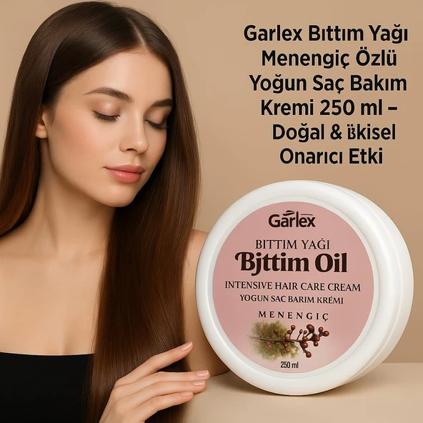 Garlex Bıttım Yağlı , Menengiç Özlü ,Saç Bakım Kremi,250 ML - 2