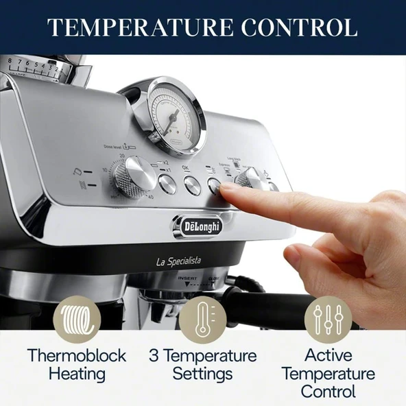 Delonghi EC9155.MB La Specialista Arte Espresso Makinesi - 3