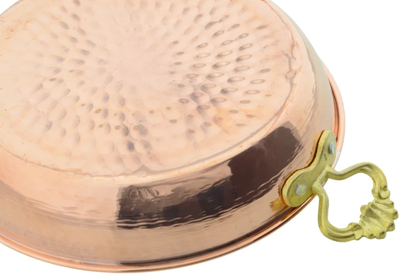 El Yapımı Bakır Omlet ve Yumurta Tavası,Bakır Sahan Tava NO1 (14,5 cm) - 3