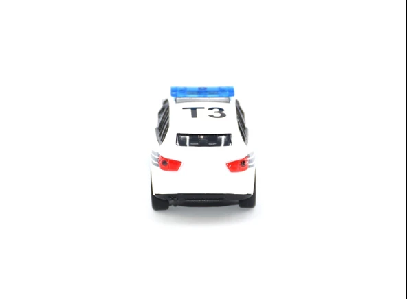 Dickie Toys Güvenlik Araçları Serisi - Polis Arabası 12 CM - 203712011040 - 4