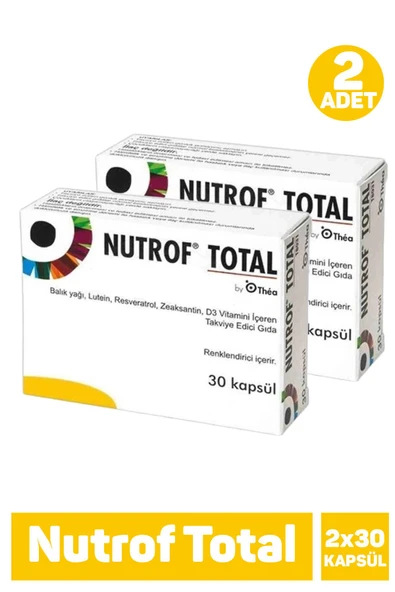 Nutrof Total 30 Kapsül 2 Adet ürün görseli 1