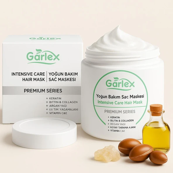 GARLEX YOĞUN BAKIMLI SAÇ ÇIKARAN VE GÜÇLENDİREN MASKE,250 ML - 4