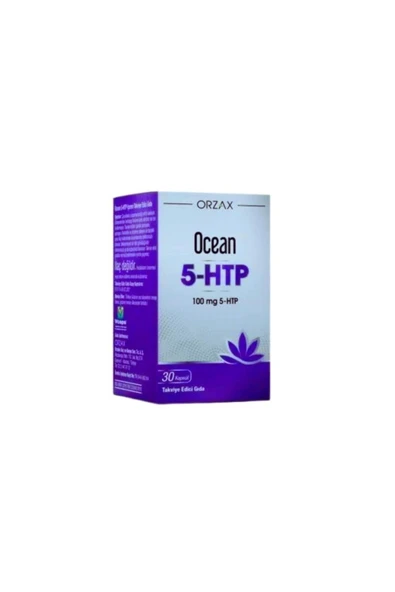 Ocean 5-HTP İçeren Takviye Edici Gıda 100mg 30 Kapsül