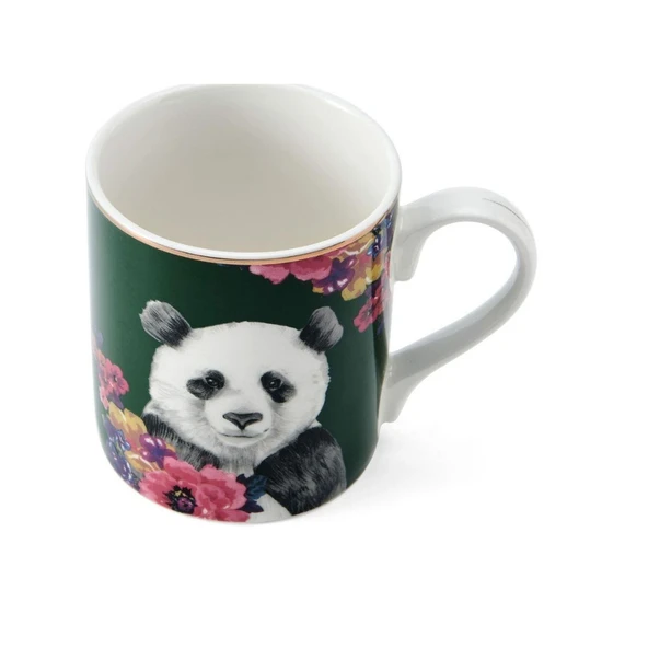 Mikasa Wild At Heart Fine China 280 ml Kupa Panda - Resim 2